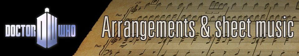 Doctor Who Arrangements & Sheet music